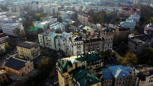 乌克兰基辅街景一角视频