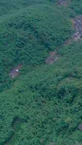 福建土楼航拍福建风景视频