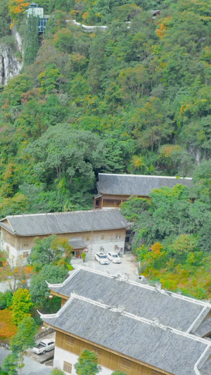 航拍5A级龙宫出口景区5A级风景区81秒视频