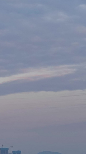 延时摄影海景蓝色海洋夕阳落日余晖天空5k素材12秒视频