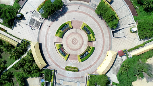 三亚南山文化旅游区中心广场4K视频