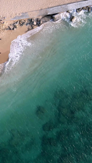 三亚分界洲岛海浪素材44秒视频