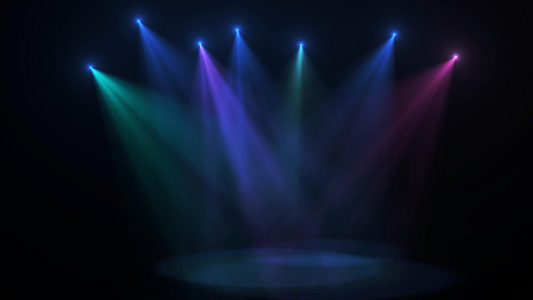 舞台灯光光效透明背景视频素材视频
