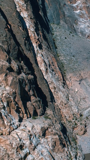 航拍川藏线怒江大峡谷318航拍35秒视频