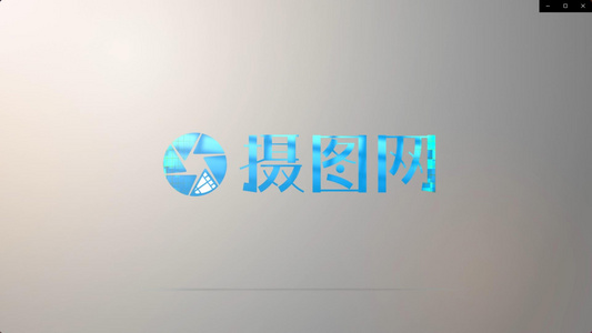 粒子冲击拖尾Logo展示视频