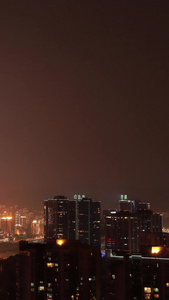 城市夜景重庆夜景视频