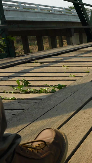 泰国拜县地标日本二战桥实拍行走合集32秒视频