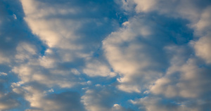 自然风景蓝天白云空镜头背景素材4K17秒视频
