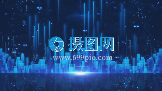 科技感企业logo演绎片pr模板视频