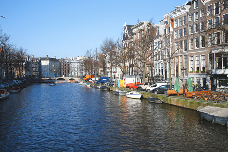 荷兰阿姆斯特丹城市交通视频