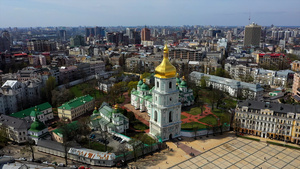 乌克兰基辅索菲亚大教堂14秒视频