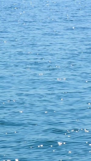 蔚蓝的大海波光粼粼24秒视频