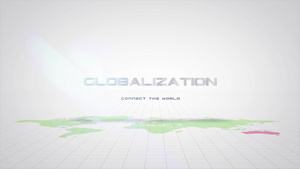 世界未来全球化的概念7秒视频