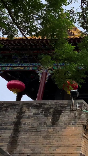 5A晋城皇城相府城楼牌坊实拍视频合集旅游景区86秒视频