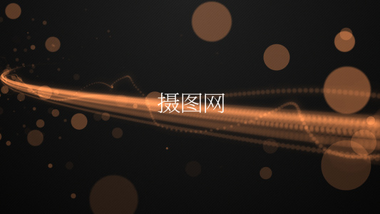 金色粒子logo演绎AEcc2015模板视频
