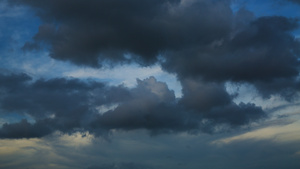 低空乌云聚拢要下雨4K16秒视频