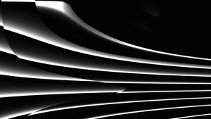 圆形结构线如黑白海浪3D全hd视频动画可循环11秒视频