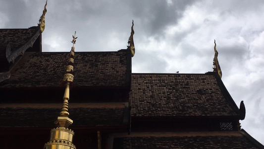 塔伊寺ThaipublicThai庙的PhraSingha视频