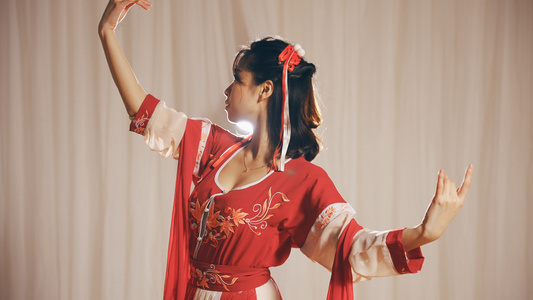 4K中国传统舞蹈表演视频