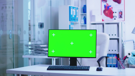 绿屏计算机视频