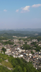 航拍贵州贵阳青岩古镇5A景区视频