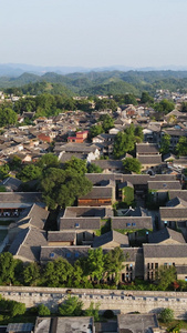 航拍贵州贵阳青岩古镇5A景区视频