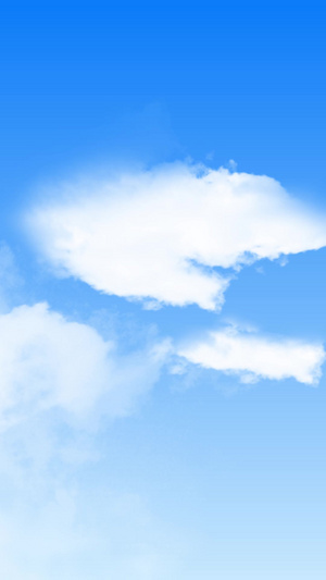 天空云朵漂浮背景唯美天空27秒视频