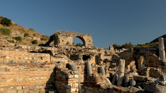 土耳其以弗所古罗马遗址合集4K视频