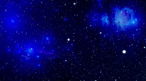 深蓝色璀璨星空粒子背景视频25秒视频