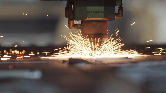 工业制造 制造车间 工人作业 机械智能 铸造熔炼视频