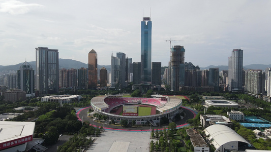 广州天河区天河体育中心[上海体育场]视频