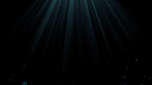 海底世界光效素材视频