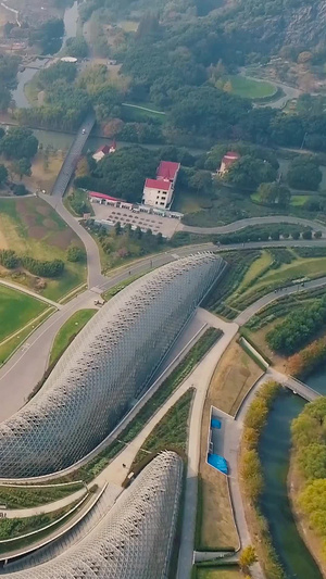 【旅游宣传片】上海航拍辰山植物园合集上海城市宣传片89秒视频
