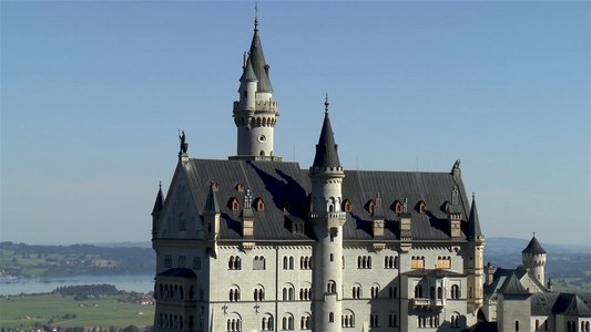 内华士万斯坦城堡在巴伐利亚德国视频