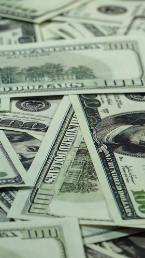 金融货币美金通货膨胀45秒视频