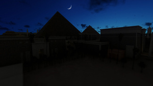 每天夜以继日在Gizacairoegypt4k的金字塔21秒视频