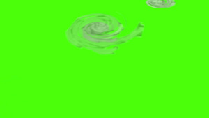 天气图追踪绿色屏幕上的飓风20秒视频