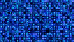 蓝色微粒抽象运动背景15秒视频