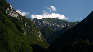 意大利阿尔卑斯山自然风光12秒视频