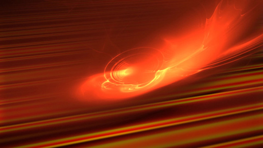 金红色的粒子运动背景视频