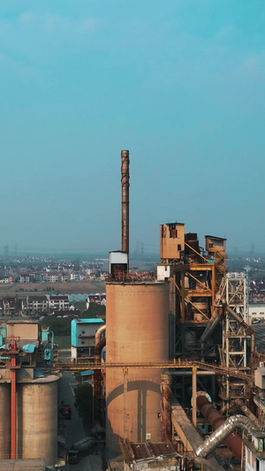 上海金山水泥厂工业遗址地球一小时53秒视频