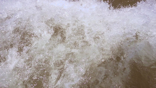海洋水泡沫背景视频