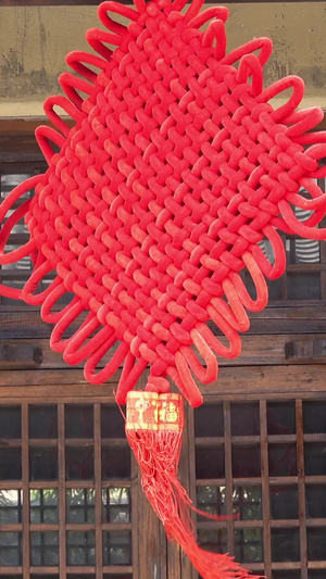 中国传统文化元素中国结视频合集工艺品45秒视频