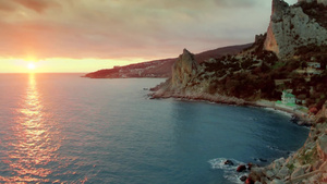 海边日落景色20秒视频