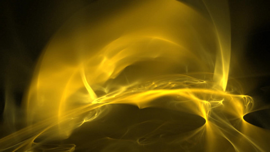 粒子运动黄色背景视频