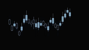 市场波动股市数据动画科技信息15秒视频