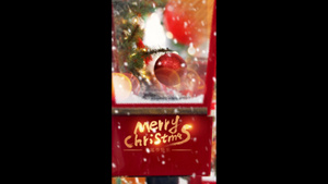 唯美圣诞节视频海报展示15秒视频
