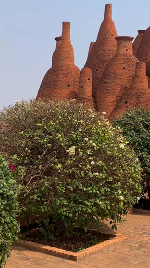 云南哈尼族彝族自治州网红建筑红河东风韵小镇视频合集云南旅游75秒视频