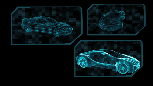 科技全息汽车视频