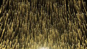 大气金色粒子上升颁奖典礼视频元素29秒视频